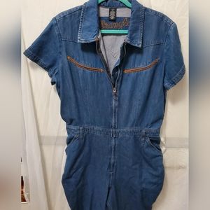 Wrangler denim jumpsuit XL women's